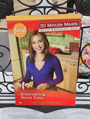 FOOD NETWORK 30 MINUTE MEALS WITH RACHAEL RAY DVD SET